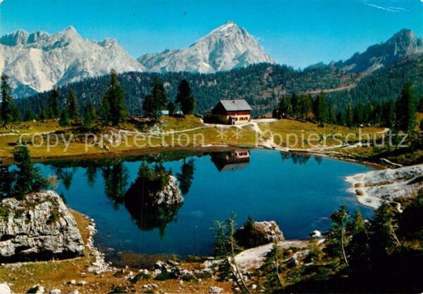 Dolomiti Lago da Lago Rifugio Palmieri e Monte A
