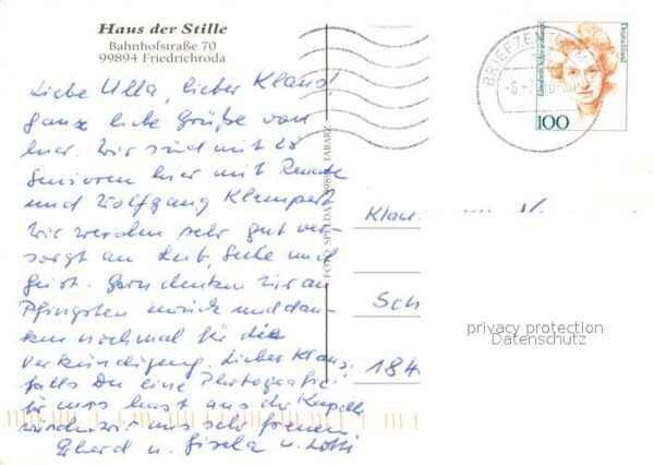 Friedrichroda Haus der Stille Konferenzraum Terrasse – Bild 2