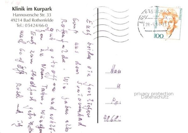 Bad Rothenfelde Klinik im Kurpark Details – Bild 2