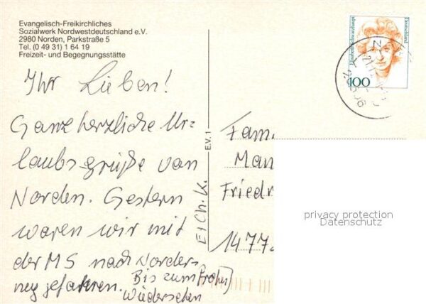 Norden Nordstrand Ev Freikirchliches Sozialwerk Nordwestd – Bild 2