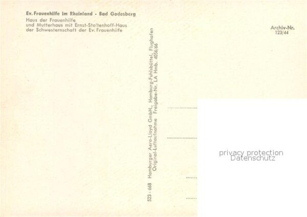 Bad Godesberg Haus der Frauenhilfe Mutterhaus Ernst S – Bild 2