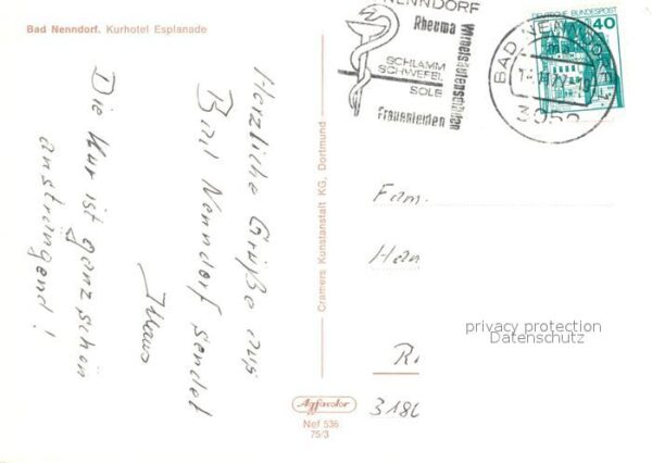 Bad Nenndorf Kurhotel Esplanade – Bild 2