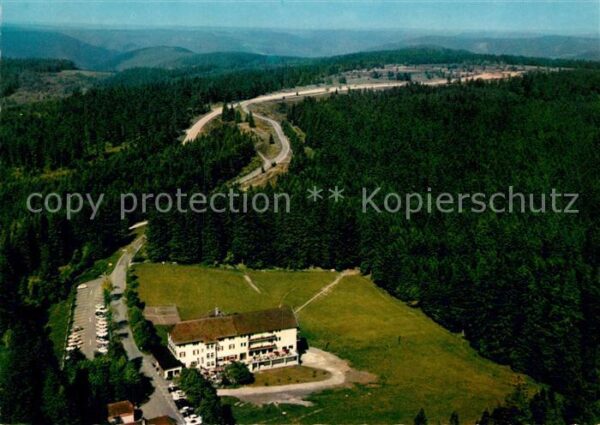 Freudenstadt Höhenhotel Zuflucht Fliegeraufnahme