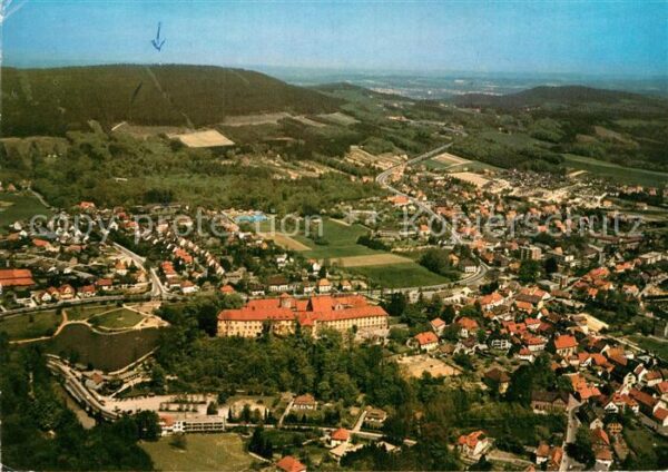 Bad Iburg Fliegeraufnahme mit Dörenberg