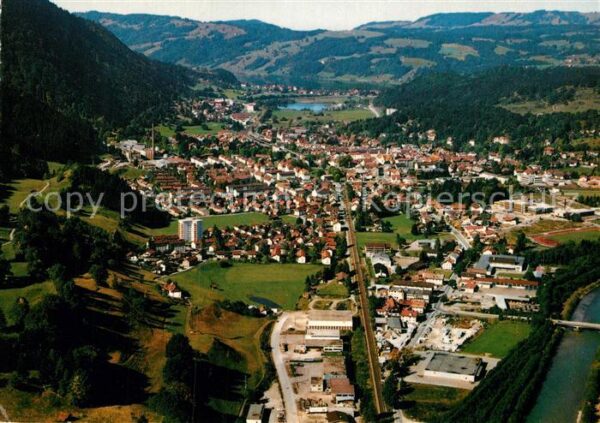 Immenstadt Allgaeu Fliegeraufnahme