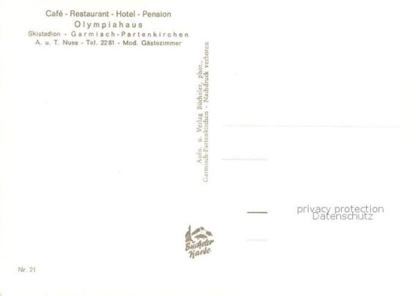 Garmisch-Partenkirchen Hotel Olympiahaus Skistadion Schanze – Bild 2