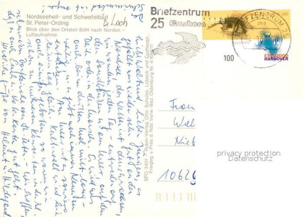 St Peter-Ording OT Böhl Fliegeraufnahme – Bild 2