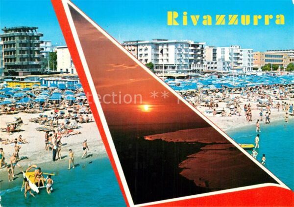 Rivazurra Rimini Strandpartien