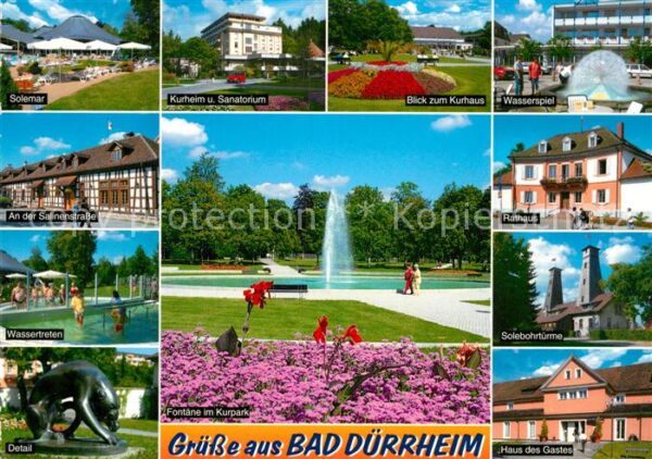Bad Duerrheim Solemar Kurheim Sanatorium Kurhaus Wass