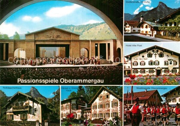 Oberammergau Rotkäppchenhaus Hänsel und Gretel Haus