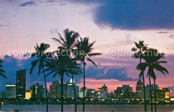 Miami Florida Skyline