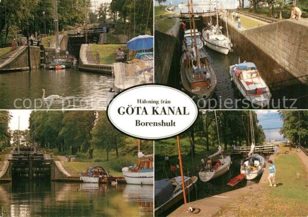 Norge Norwegen Göta Kanal Borenshult