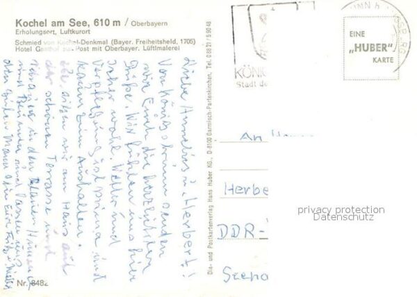 Kochel See Gasthof zur Post Schmied von Kochel Den – Bild 2
