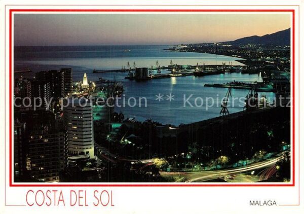 Malaga Andalucia Panorama Costa del Sol