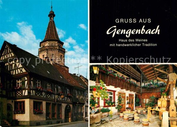 Gengenbach Weinstube Frei Zunftbrennerei