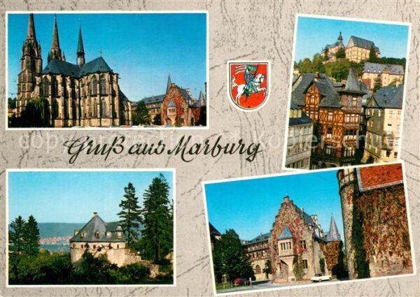 Marburg Lahn Elisabethkirche Landgrafenschloss Hexen
