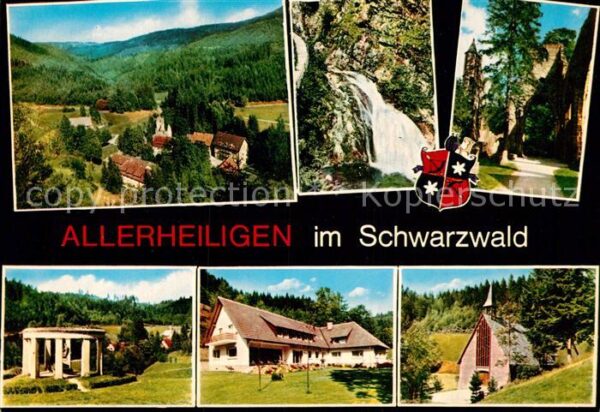 Allerheiligen Oppenau Panoraa Wasserfall Pavillon Gasthof Kap