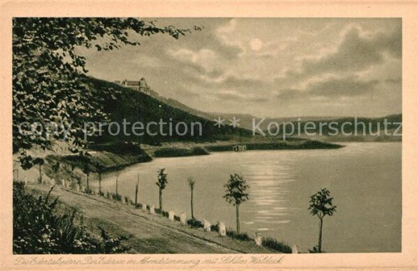 Edertalsperre Edersee Schloss Waldeck