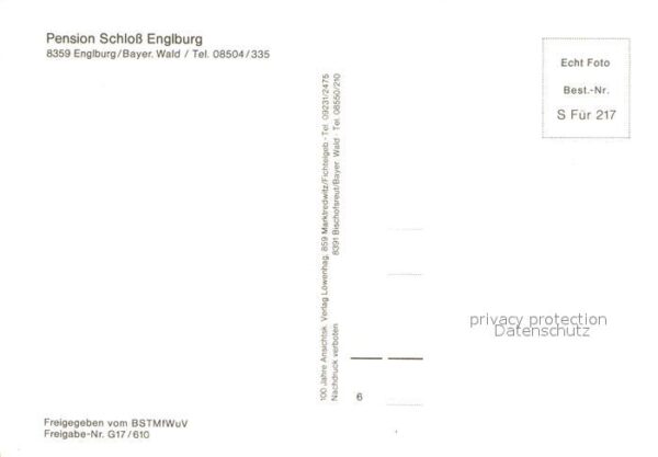 Englburg Niederbayern Schloss Englburg Fliegeraufnahme – Bild 2