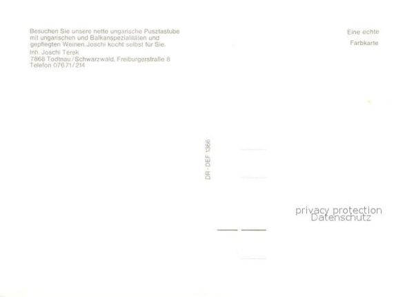 Todtnau Ungarische Pusztastube Zum Joschi – Bild 2
