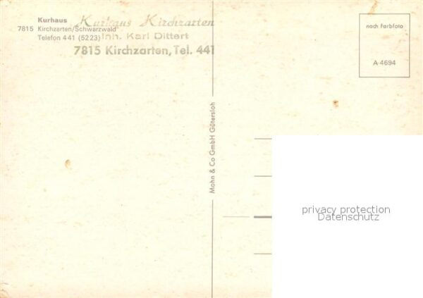 Kirchzarten Kurhaus – Bild 2