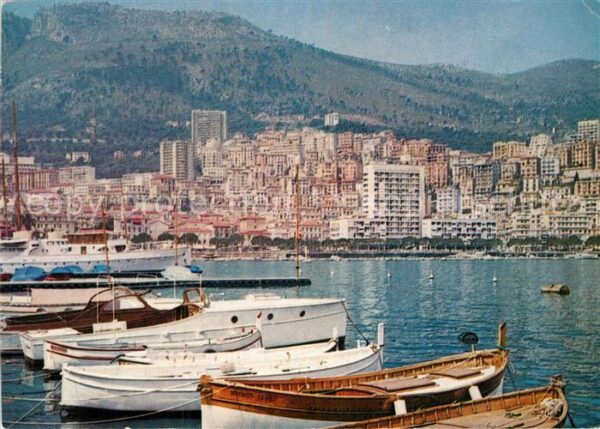 Monte-Carlo Boote Hafen