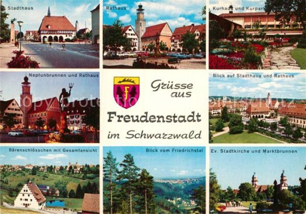 Freudenstadt Stadthaus Kurhaus Rathaus Bärenschlössc