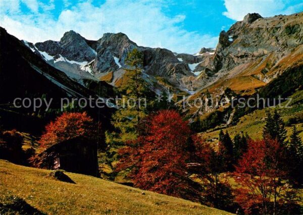 Brand Vorarlberg Sonnenlagant Mottakopf Zirmaköpfe