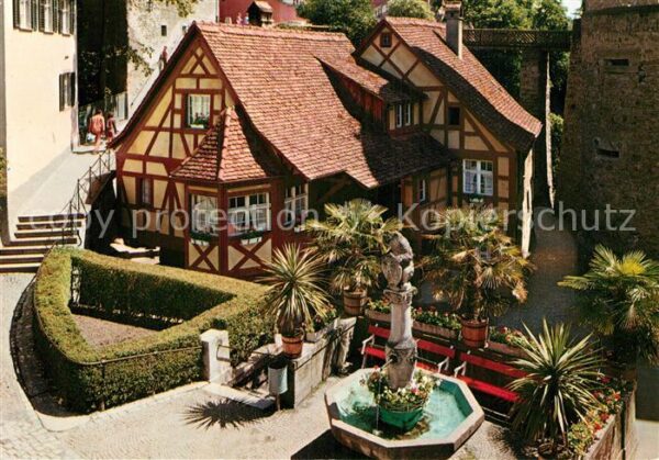 Meersburg Bodensee Bärenbrunnen Schlossmühle