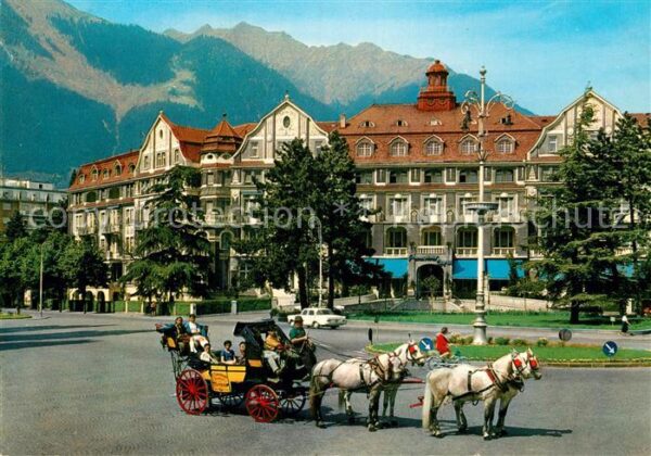 Merano Meran Piazza Mazzini Grand Hotel Emma