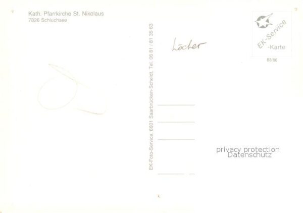 Schluchsee Katholische Pfarrkirche St. Nikolaus – Bild 2