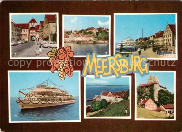 Meersburg Bodensee Jungfernfahrt Motorschiff München Hafen