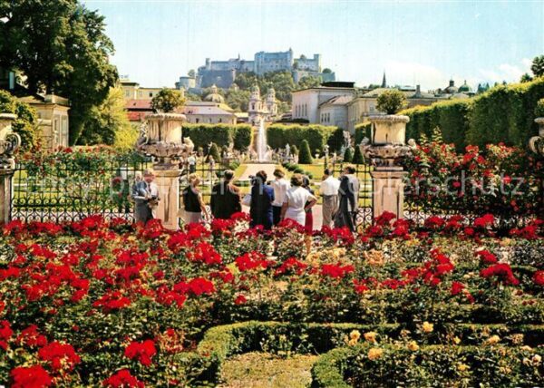 Salzburg Oesterreich Mirabellgarten