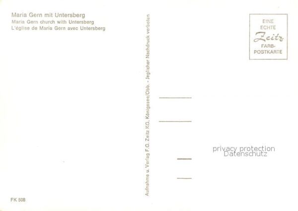 Maria Gern Kirche Untersberg – Bild 2