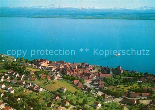 Meersburg Bodensee Fliegeraufnahme
