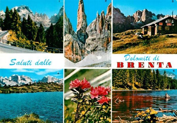 Brenta Statale Madonna di Campiglio Lago Rosso