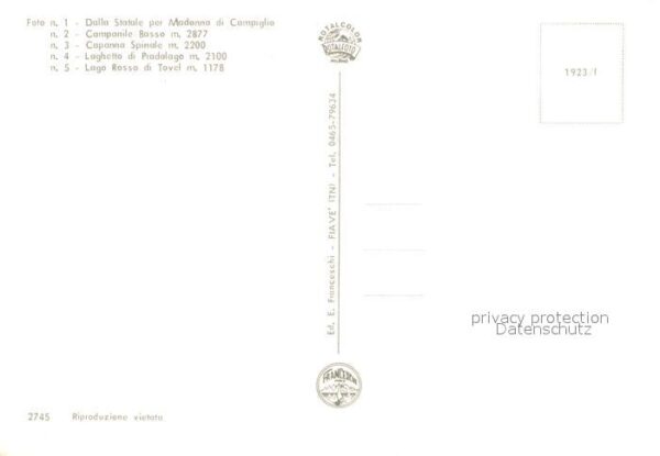 Brenta Statale Madonna di Campiglio Lago Rosso – Bild 2