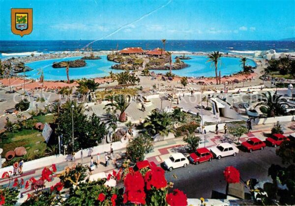 Puerto de la Cruz Lago Martianez y Avenida de Colon