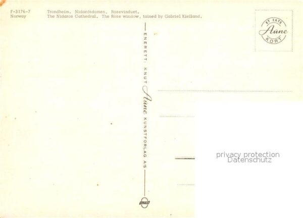 Trondheim Nidarosdomen Rosevinduet – Bild 2