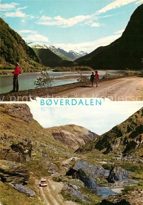 Boverdalen Sognefjellvegen Ruten Otta-Lom-Sognefjo