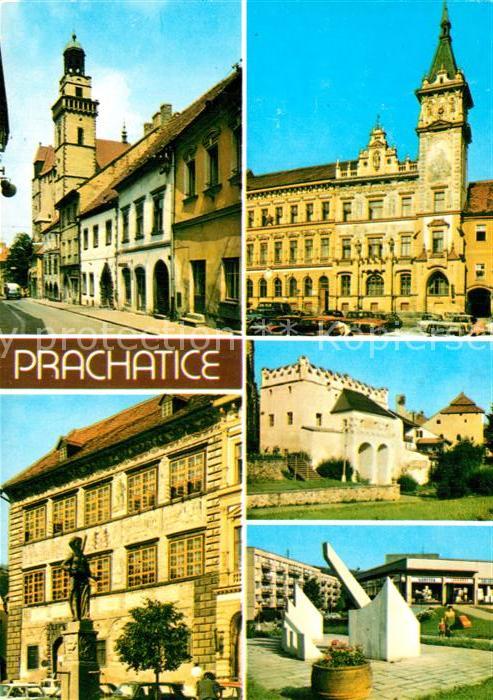 Prachatice Prachatitz Ortsansichten