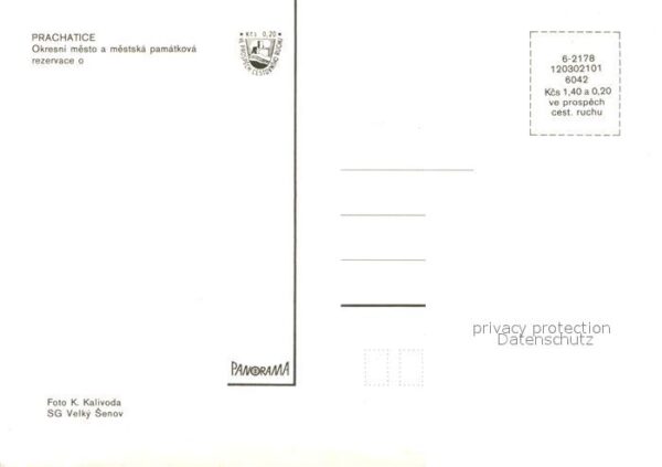 Prachatice Prachatitz Ortsansichten – Bild 2
