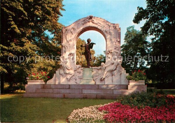 Wien Monument Johann Strauss