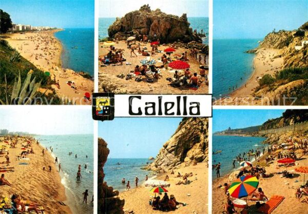 Calella Strandansichten