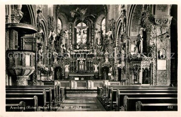Arenberg Koblenz Inneres der kirche