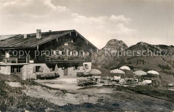 Bayrischzell Berggasthaus Waller Alm am Sudelfeld