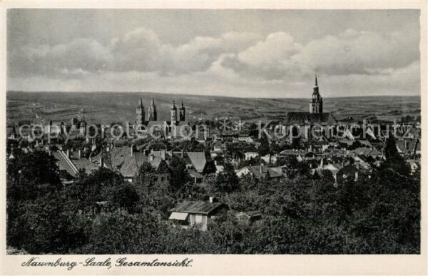Naumburg Saale Gesamtansicht