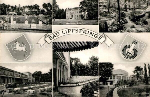 Bad Lippspringe Thermalbad Asthma Klinik Kurhaus Lippeq