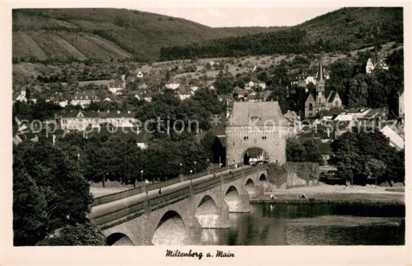 Miltenberg Main Mainbrücke mit Tor