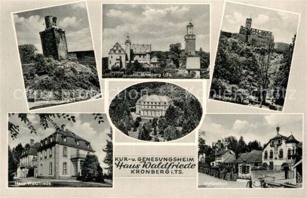 Kronberg Taunus Kurhaus- Genesungsheim Haus Waldfriede